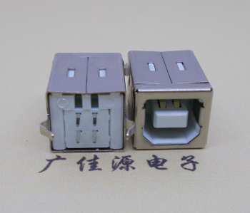 安徽USB BF180度母座 打印机接口 立式直插带赛