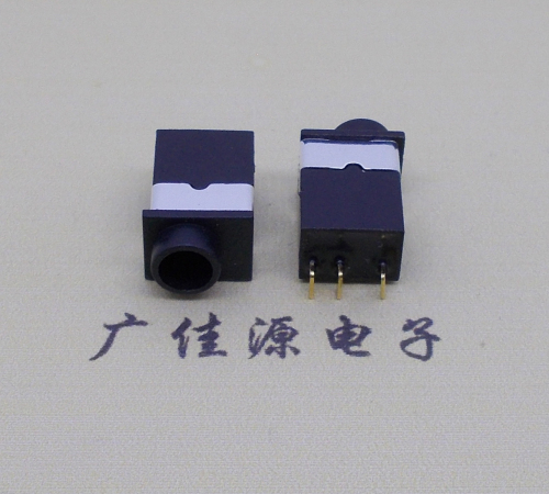 安徽PJ-2030防水耳机插座 铜材质铜针2.5/3.5音频插口
