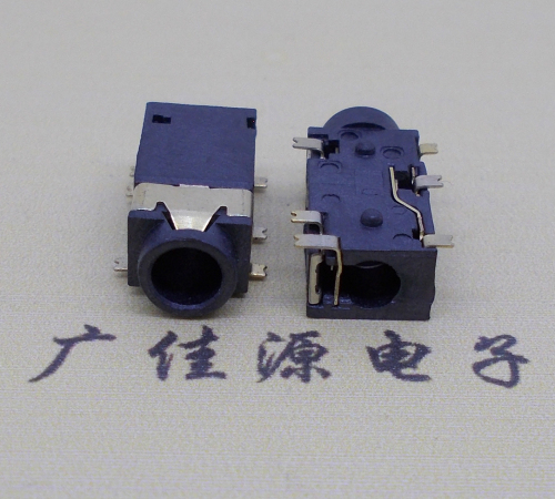 安徽PJ-342耳机2.5/3.5音频插座六脚贴片双柱